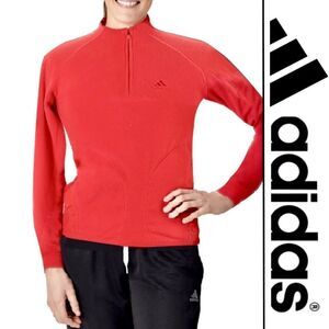 Adidas Half Zip Fleece Sweater